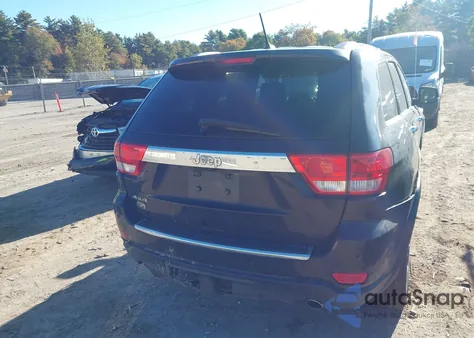 2013 Jeep Grand Cherokee Overland Summit from USA, damaged, VIN 1C4RJFCT5DC568309